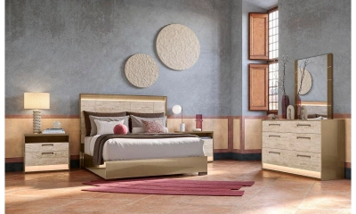 Комплект мебели в спальню Alf Group Jo (Кровать 160x200, комод, 2 тумбы)