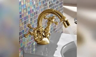 Sbordoni Parigi Смеситель Для Биде На 1 Отверстие, Цвет Глянцевая Латунь