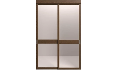 Перегородка Софья. Коллекция Original. Модель со стеклом и филенкой (04)