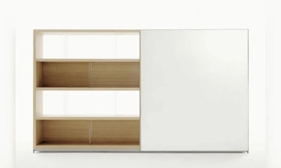 Книжный Шкаф Со Сдвижной Створкой, Maxalto