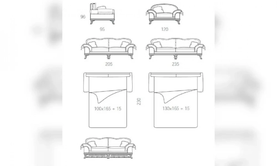 Диван Keoma Sofia 4 - фото 2
