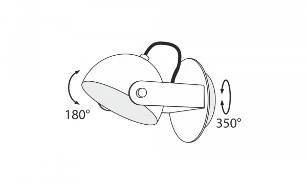 Бра Technical Mod047Wl-L5B3K