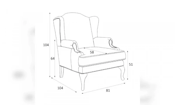 Кресло Kreind Френсис M12-Bg-B14