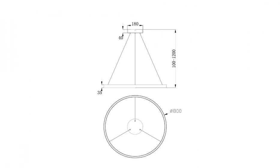 Подвесной Светильник Technical Mod058Pl-L42W4K - фото 5