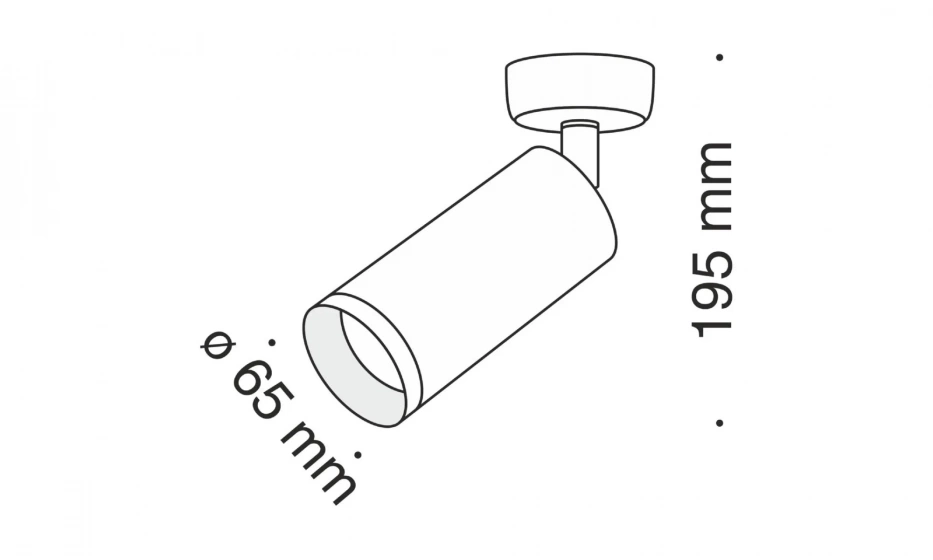 Потолочный Светильник Technical C017Cw-01Ch - фото 3