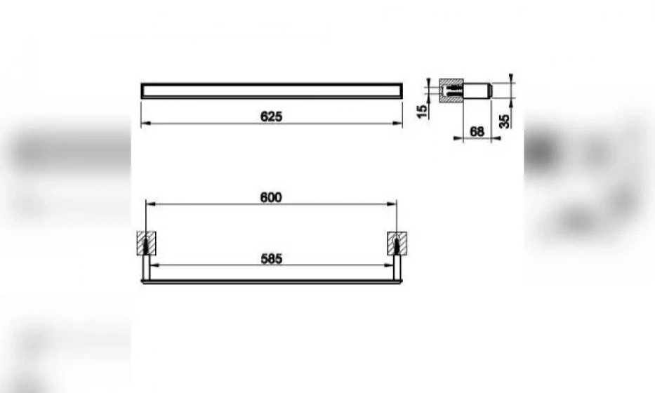Полотенцедержатель Eleganza 46503.031 - фото 2