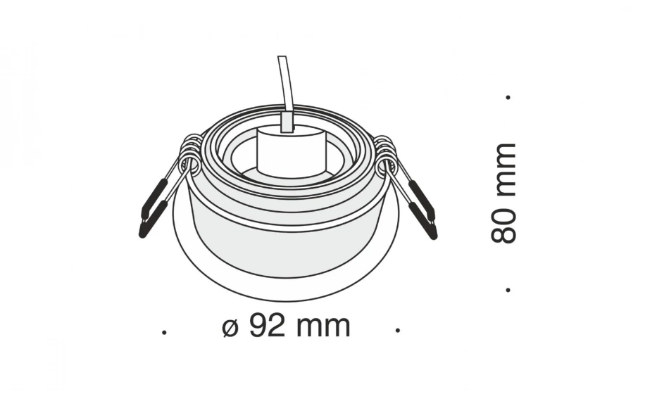 Встраиваемый Светильник Technical Dl025-2-01B - фото 7