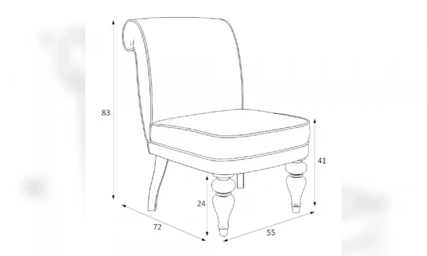 Кресло Kreind Лира M16-B-B05