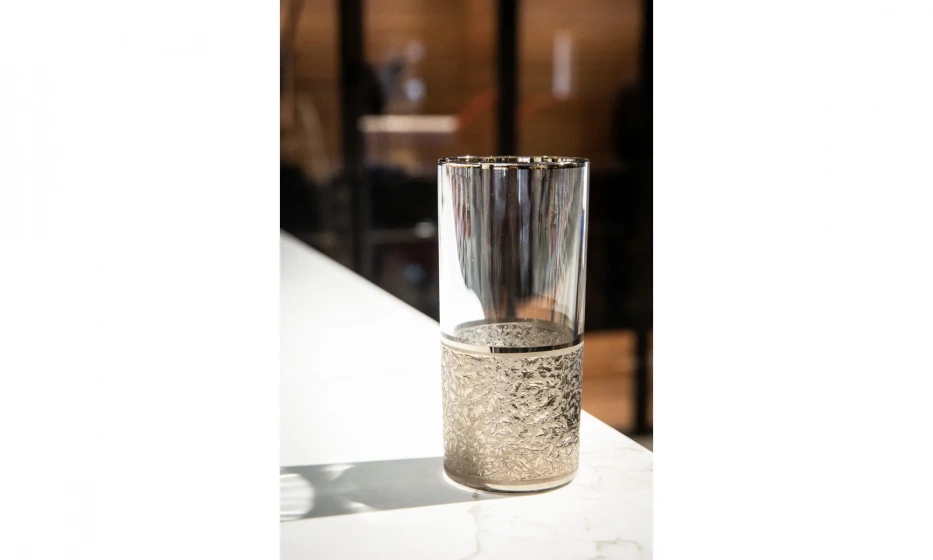 Бокал для воды VETRERIE DI EMPOLI Gambo Capriccio Gold - фото 1