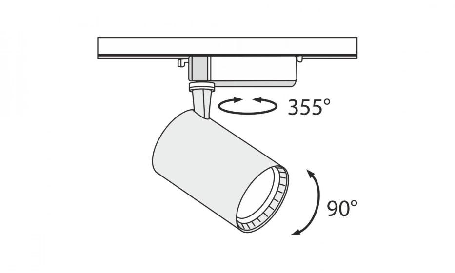 Трековый Светильник Technical Tr003-1-17W4K-W - фото 4