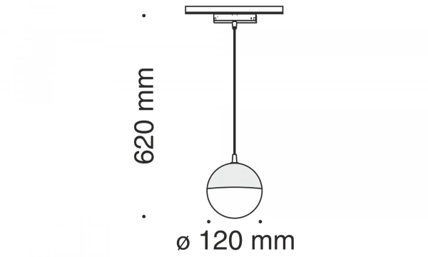 Трековый Светильник Technical Tr018-2-10W3K-B