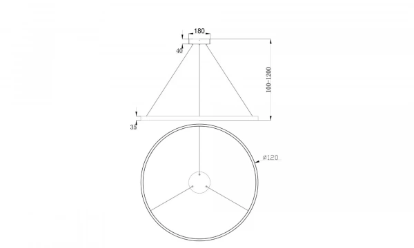 Подвесной Светильник Technical Mod058Pl-L65W4K