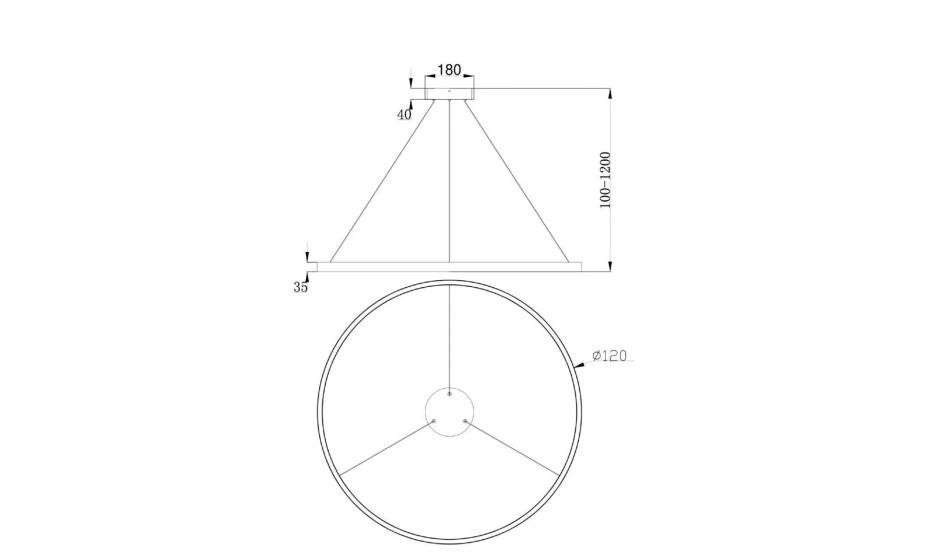 Подвесной Светильник Technical Mod058Pl-L65W4K - фото 2