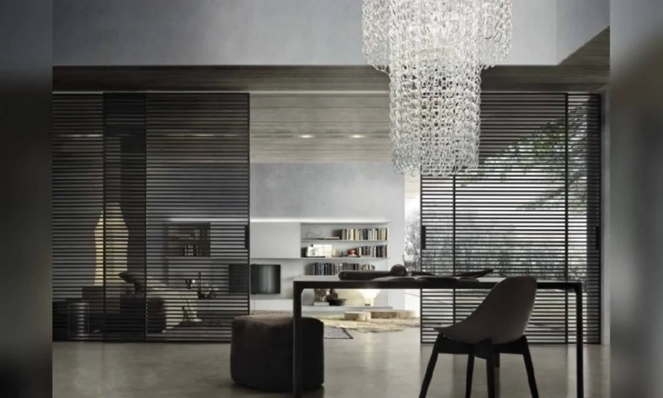 Дверь, Перегородка Stripe Фабрики Rimadesio - фото 1