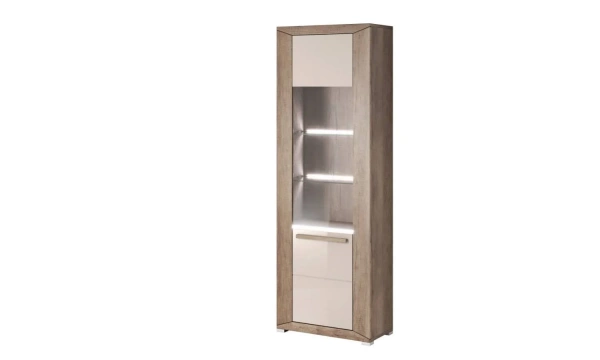 Витрина левая Helvetia Lumi