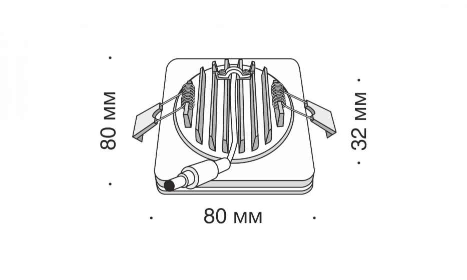 Встраиваемый Светильник Technical Dl303-L7W - фото 5