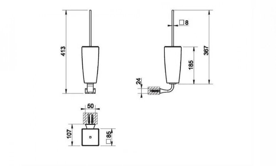 Ёршик Подвесной Mimi 33220.031 - фото 2
