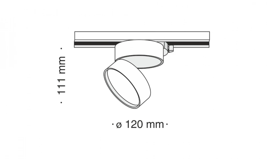 Трековый Светильник Technical Tr007-1-18W3K-W4K - фото 5