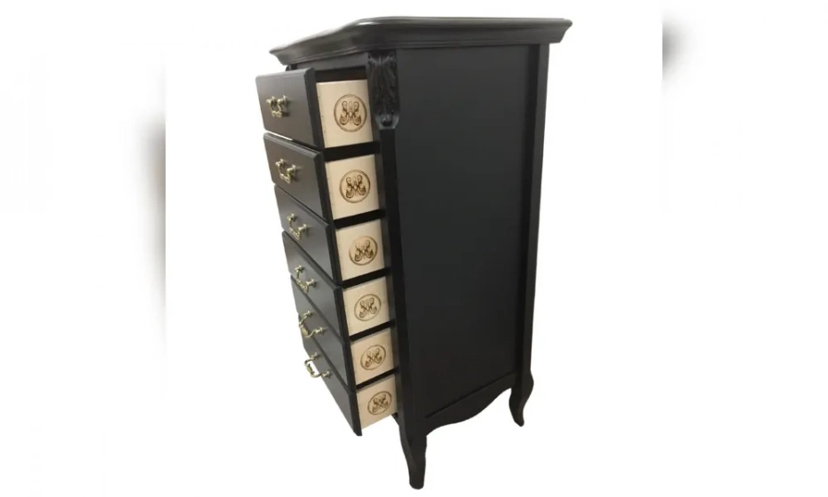 Комод Kreind Nocturne Высокий 6 Ящиков N108 - фото 7