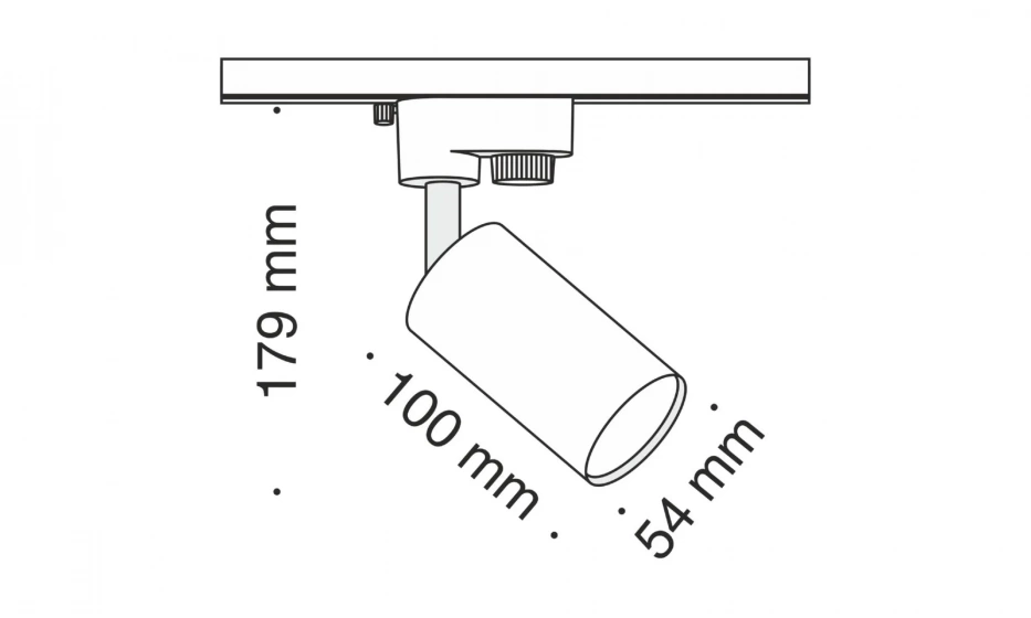 Трековый Светильник Technical Tr002-1-Gu10-W - фото 5