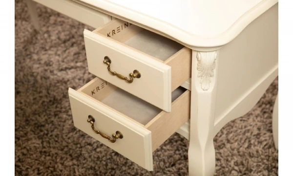 Kreind Кабинетный Стол Широкий Слоновая Кость 152/64/78