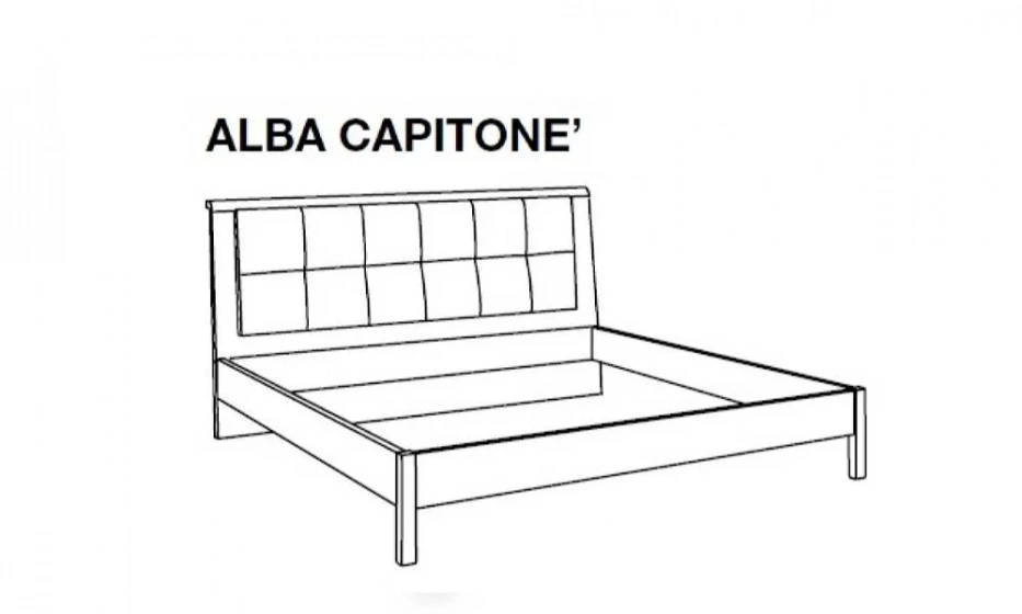 Кровать Mcs Teseo - фото 1