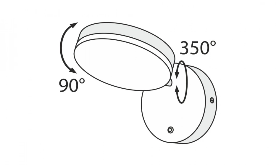Бра Technical Mod070Wl-L8B3K - фото 6