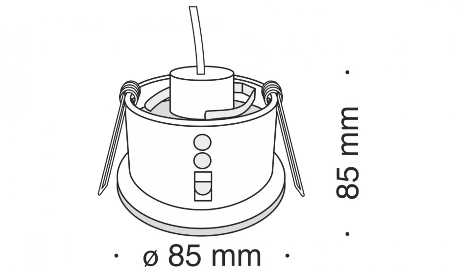 Встраиваемый Светильник Technical Dl032-2-01W - фото 3