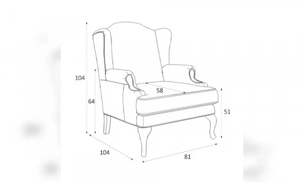 Кресло Kreind Френсис M12-Bn-0368