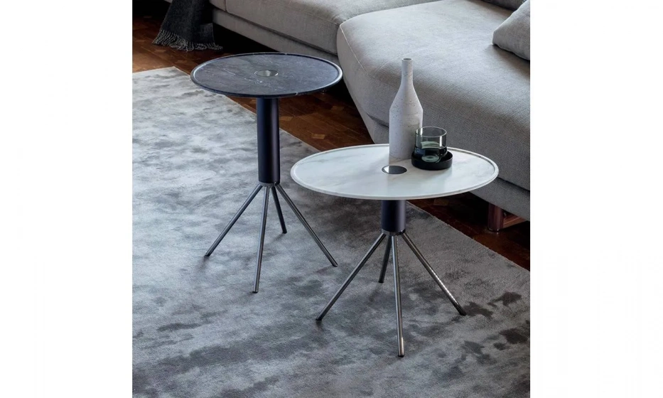 Столик Porada Jelly Marmo H55 Ovale - фото 1