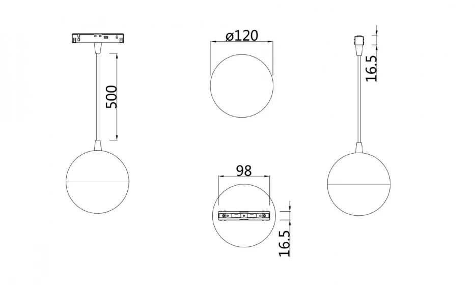 Трековый Светильник Technical Tr018-2-10W4K-B - фото 5