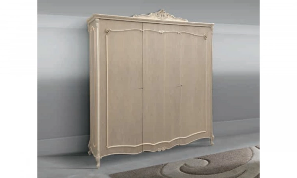 Комплект мебели в спальню Vaccari Giovanni Bella Italia (кровать 183*200, 2 тумбы прикроватные, комод, туалетный стол, шкаф 3-х дверный)