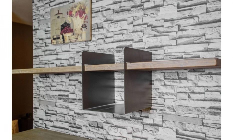 Полка Навесная STOSA CUCINE Wood - фото 1