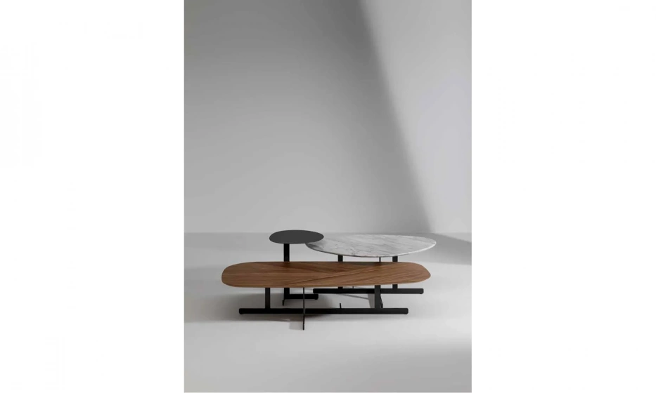 Комплект столов журнальных (3 штуки) Bonaldo Kumo - фото 1