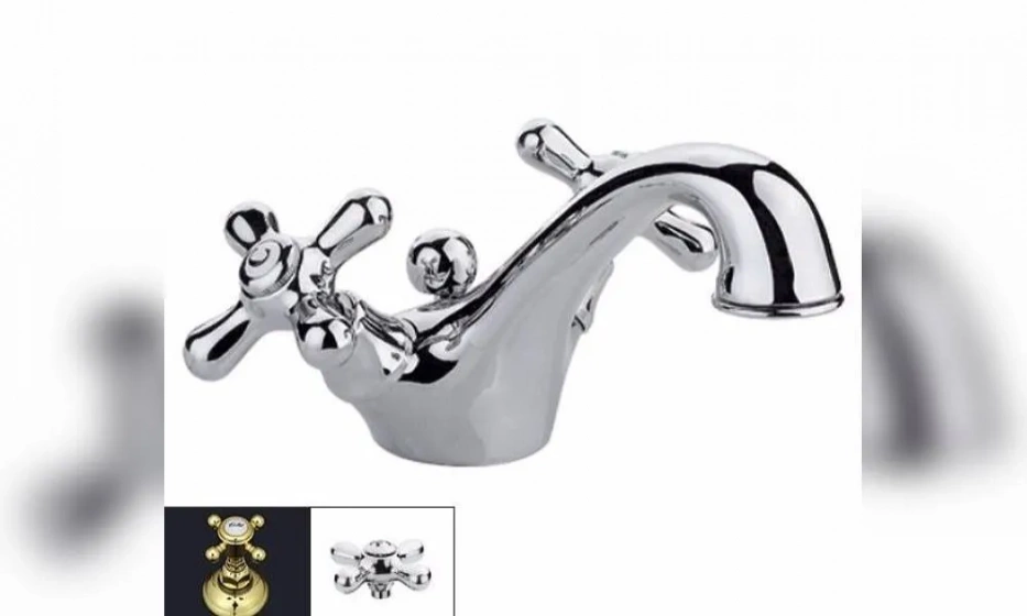 Смеситель Для Раковины Nicolazzi Nuova Brenta 2532Gb Золотистая Латунь - фото 1