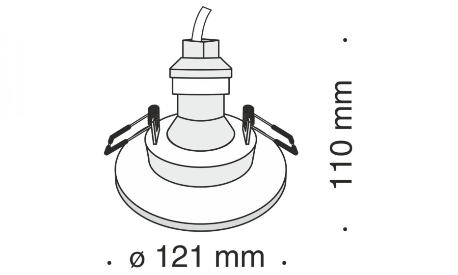Встраиваемый Светильник Technical Dl004-1-01-W - фото 4