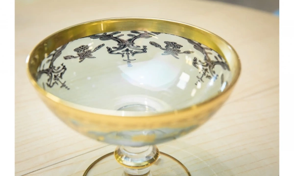 Конфетница VETRERIE DI EMPOLI VERDE Moschea