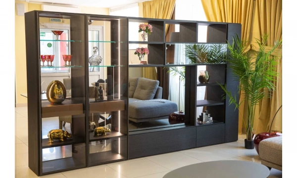 Стеллаж Sangiacomo Modo 2020 carbon oak