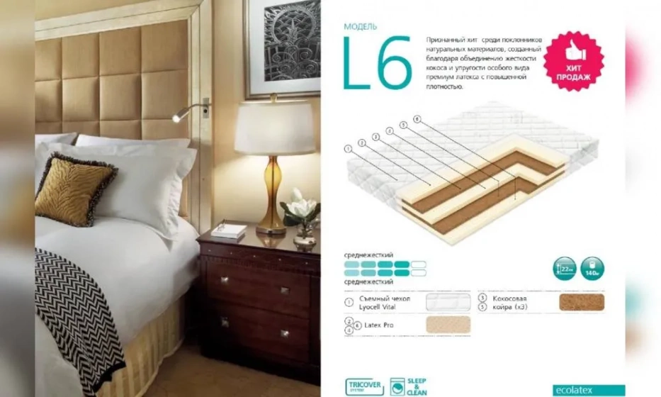 Матрас Вегас L6-4 - фото 1