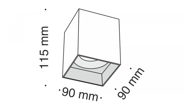 Потолочный Светильник Technical C015Cl-01B