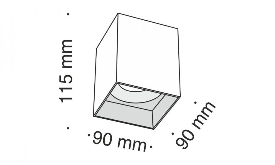 Потолочный Светильник Technical C015Cl-01W - фото 3