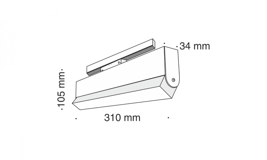 Трековый Светильник Technical Tr013-2-20W3K-B - фото 4