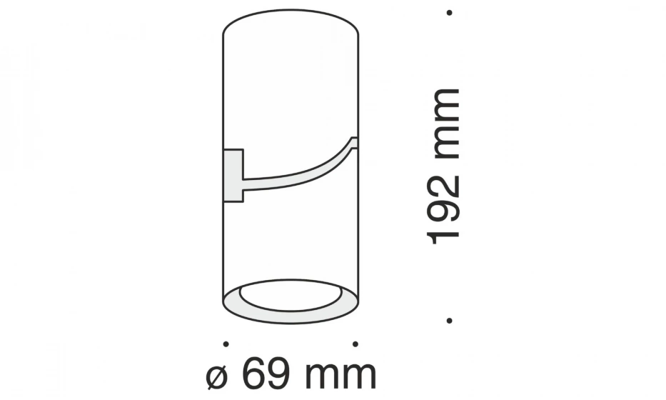 Потолочный Светильник Technical C019Cw-01W4K - фото 6