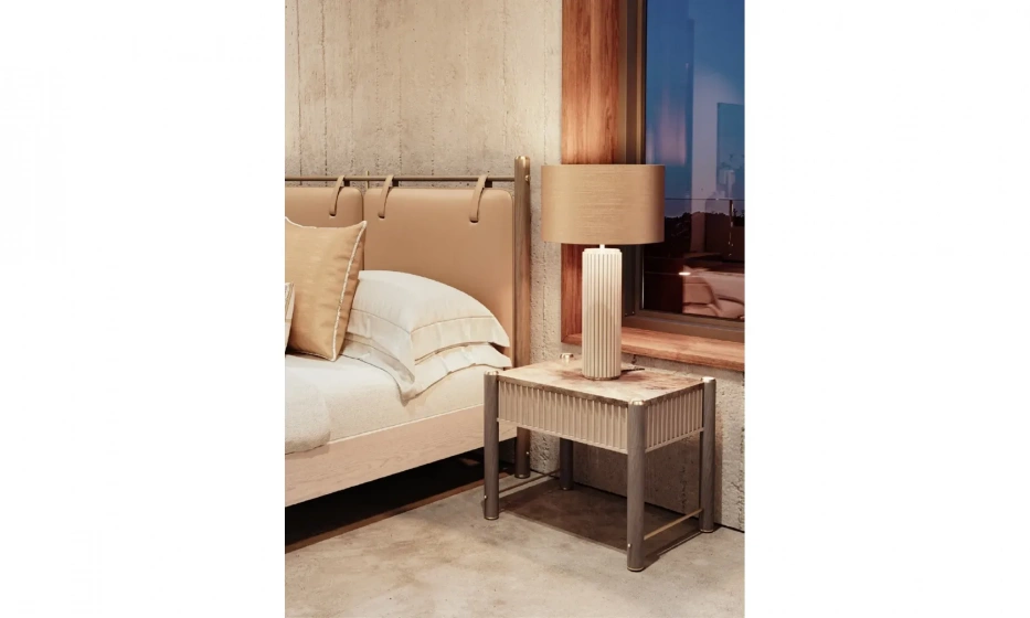 Спальня (кровать, тумбы прикроватные 2 штуки) Am Classic Bonny - фото 2