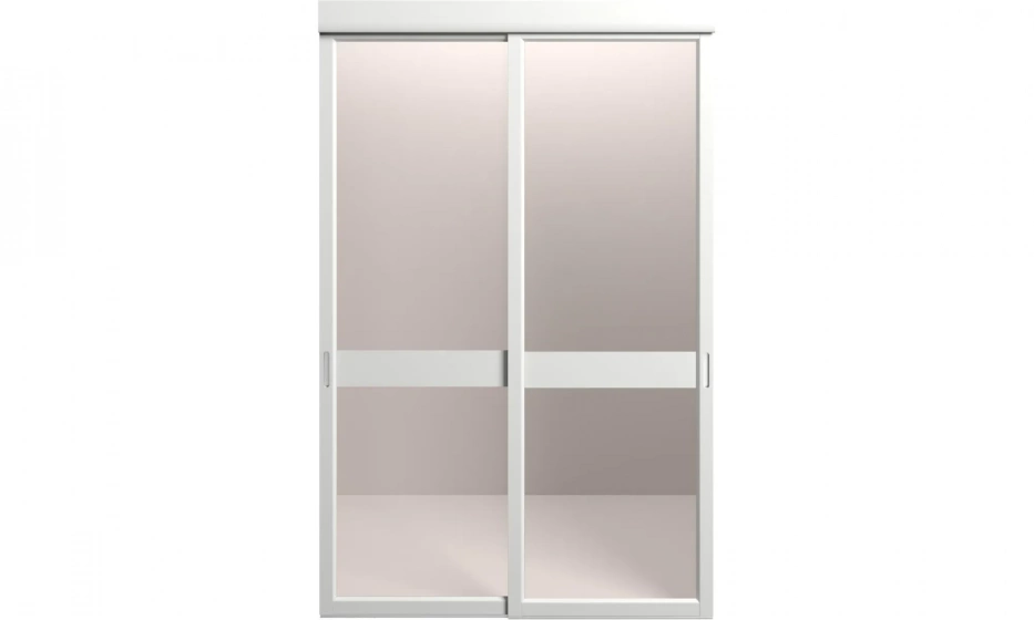 Перегородка Софья. Коллекция Original. Модель со стеклом и филенкой (90) - фото 1