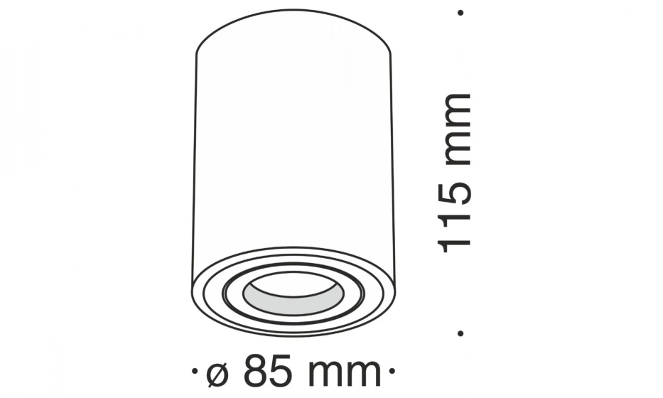 Потолочный Светильник Technical C016Cl-01B - фото 4