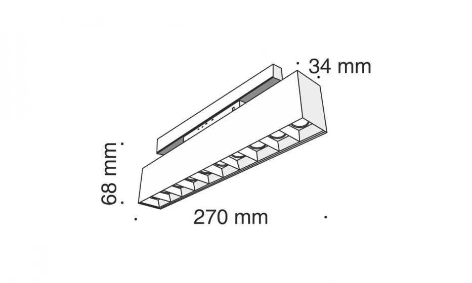 Трековый Светильник Technical Tr014-2-20W3K-B - фото 2