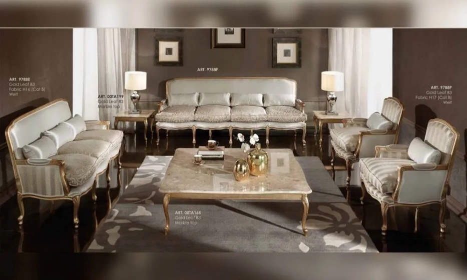Комплект Мягкой Мебели Seven Sedie Goldleaf - фото 1