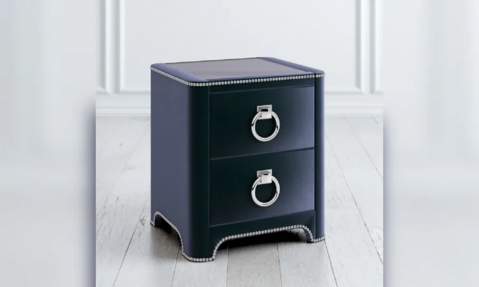 Прикроватная Мягкая Тумба 2 Ящика T105-Nn-B18 - фото 1