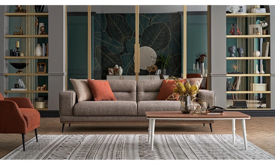 Диван 2Х Местный Larina Turkey 190X82X78 - фото 1